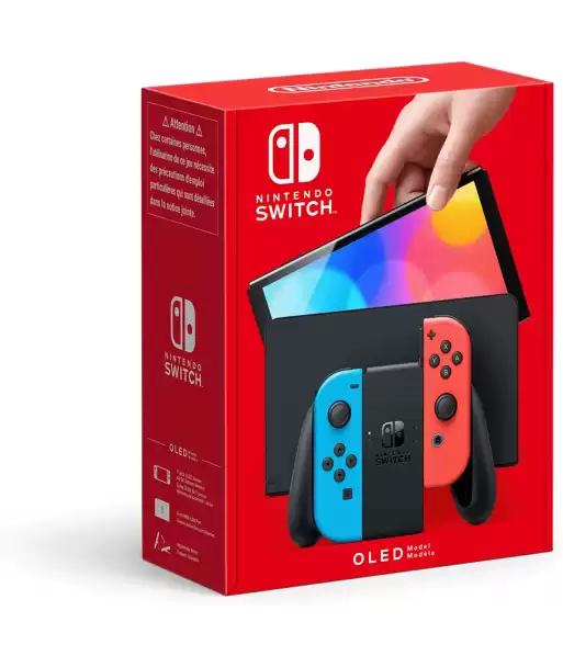 Console Nintendo Switch Oled Neon Occasion