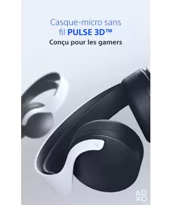 Casque micro sans-fil Pulse 3D blanc Playstation 5