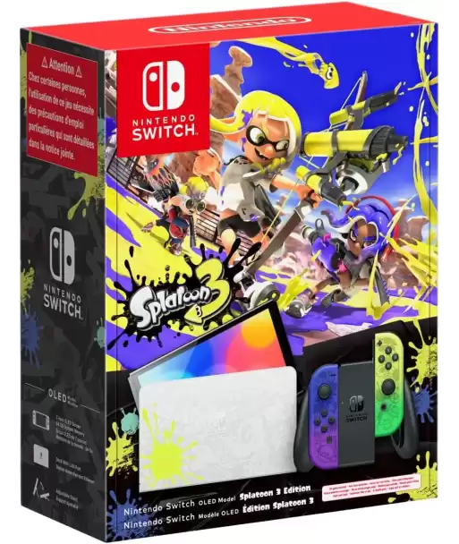 Console Nintendo Switch Oled  Edition Splatoon 3