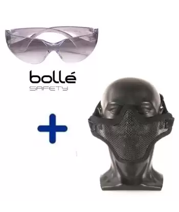 Pack Protection Airsoft: Masque / Lunette