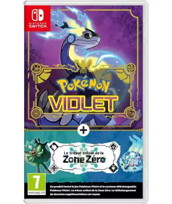 Pokémon Violet + Pass d'extension "Le trésor enfoui de la Zone Zéro"