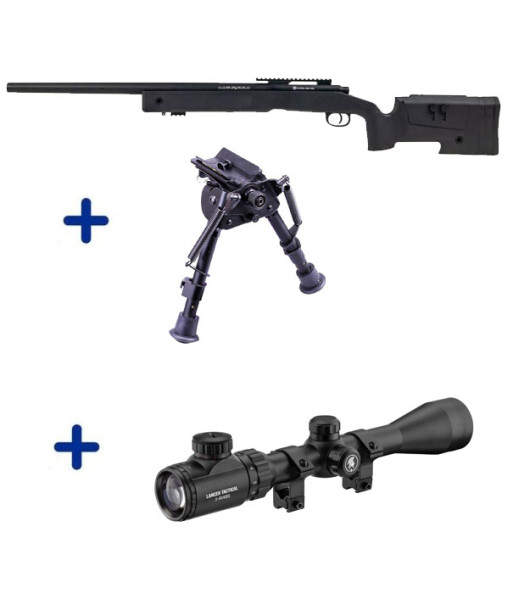Pack Sniper FN Spr 1.7J  Bipied Lunette 3-4x40