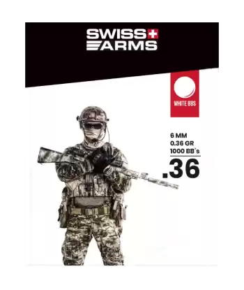 Sachet de Billes 0.36g Swiss Arms x1000
